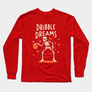 "Dribble Dreams" design Long Sleeve T-Shirt